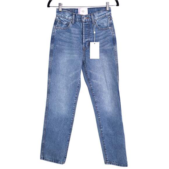 REVICE Denim - REVICE Frontrunner High Rise Jeans NWT Light Wash Blue Button Fly Women's 25